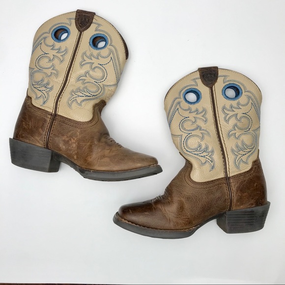 Ariat Unisex Youth Crossfire Cowboy Boots Sz 11 - Picture 2 of 8